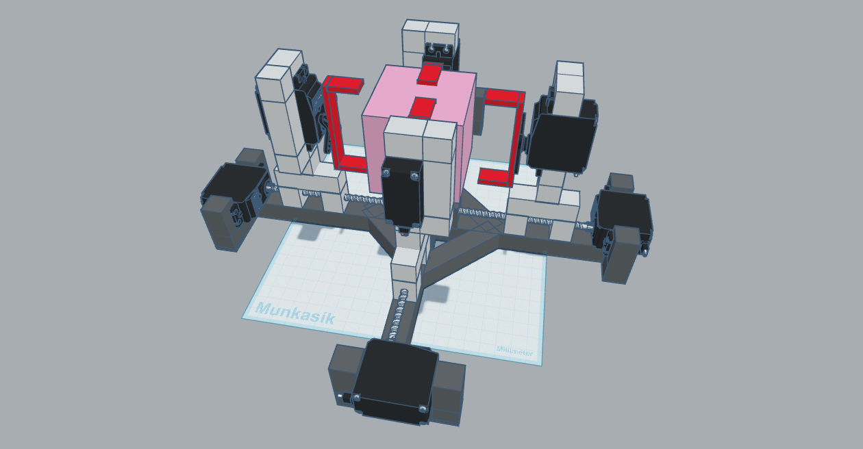 An illustration of the robot