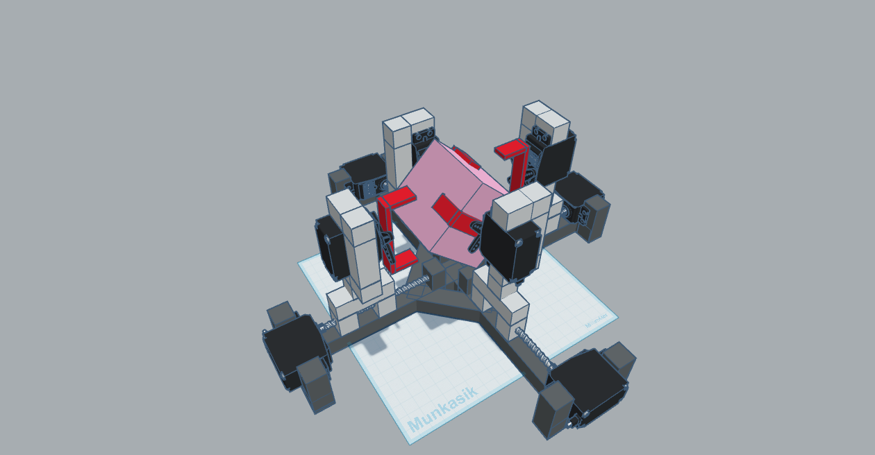 An illustration of the robot