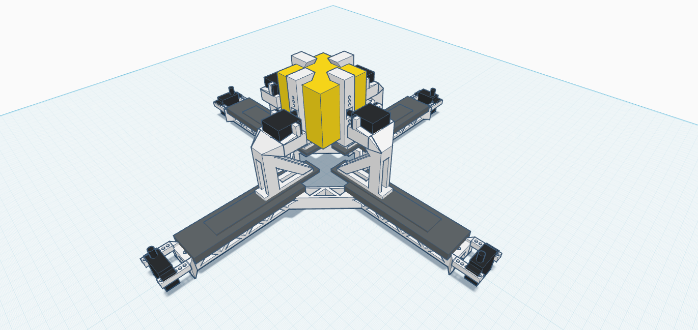 3D model of the robot ready to print